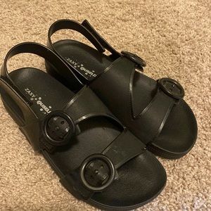 Black sandals